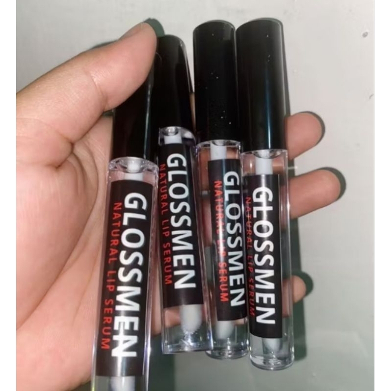 Glossmen Lips Serum Pelembab Pemerah Bibir Pria Perokok