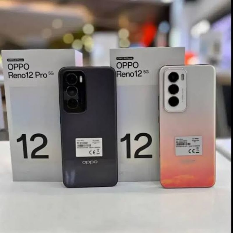 OPPO RENO 12 5G 12/256GB SECOND ORIGINAL GARANSI