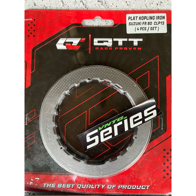 PLAT KAMPAS KOPLING QTT IRON BINTIK JUPITER / F1Z R FIZ R SUZUKI FR FR80 PLAT KAMPAS KOPLING FR 80 Q