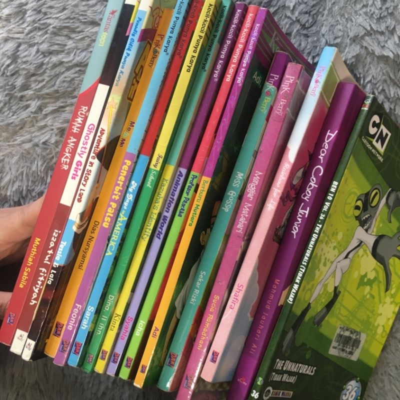 PL Buku Anak K2PK Pinkberry Dll