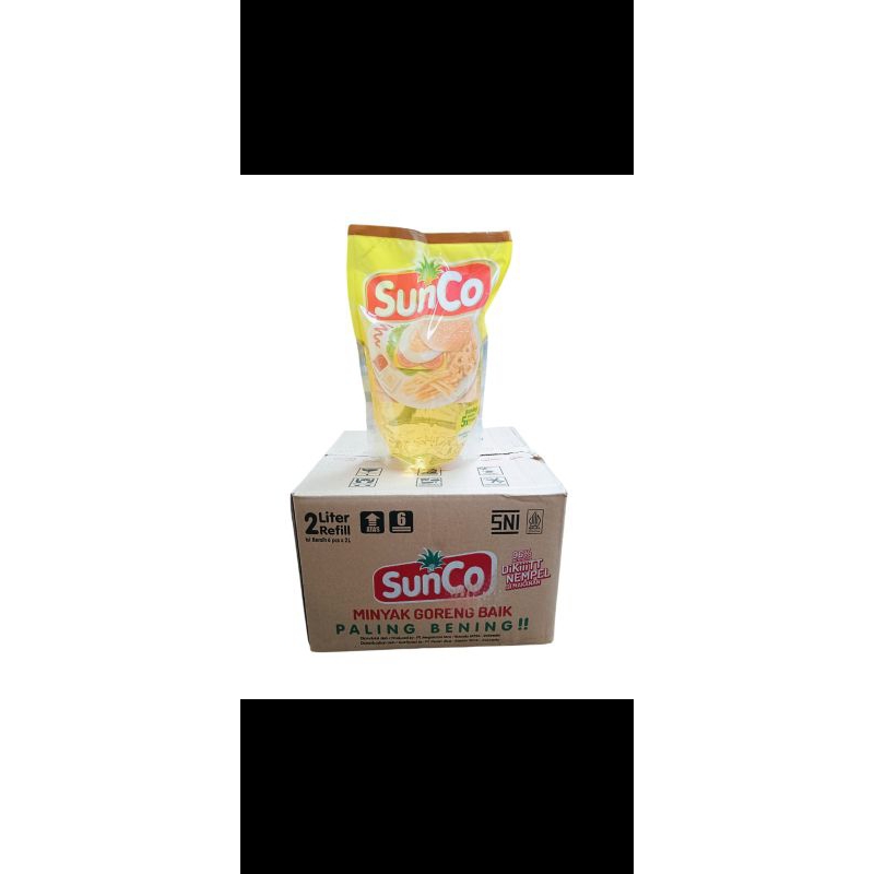 

SUNCO MINYAK GORENG 2 LTR Per karton