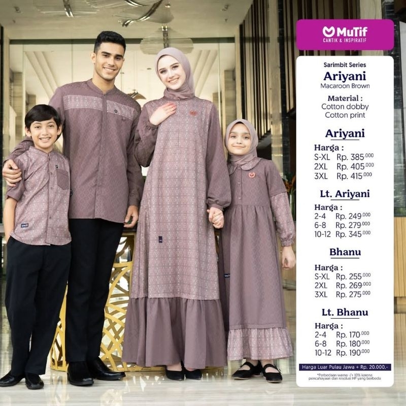 MUTIF ARIYANI SARIMBIT SERIES//Sarimbit Keluarga