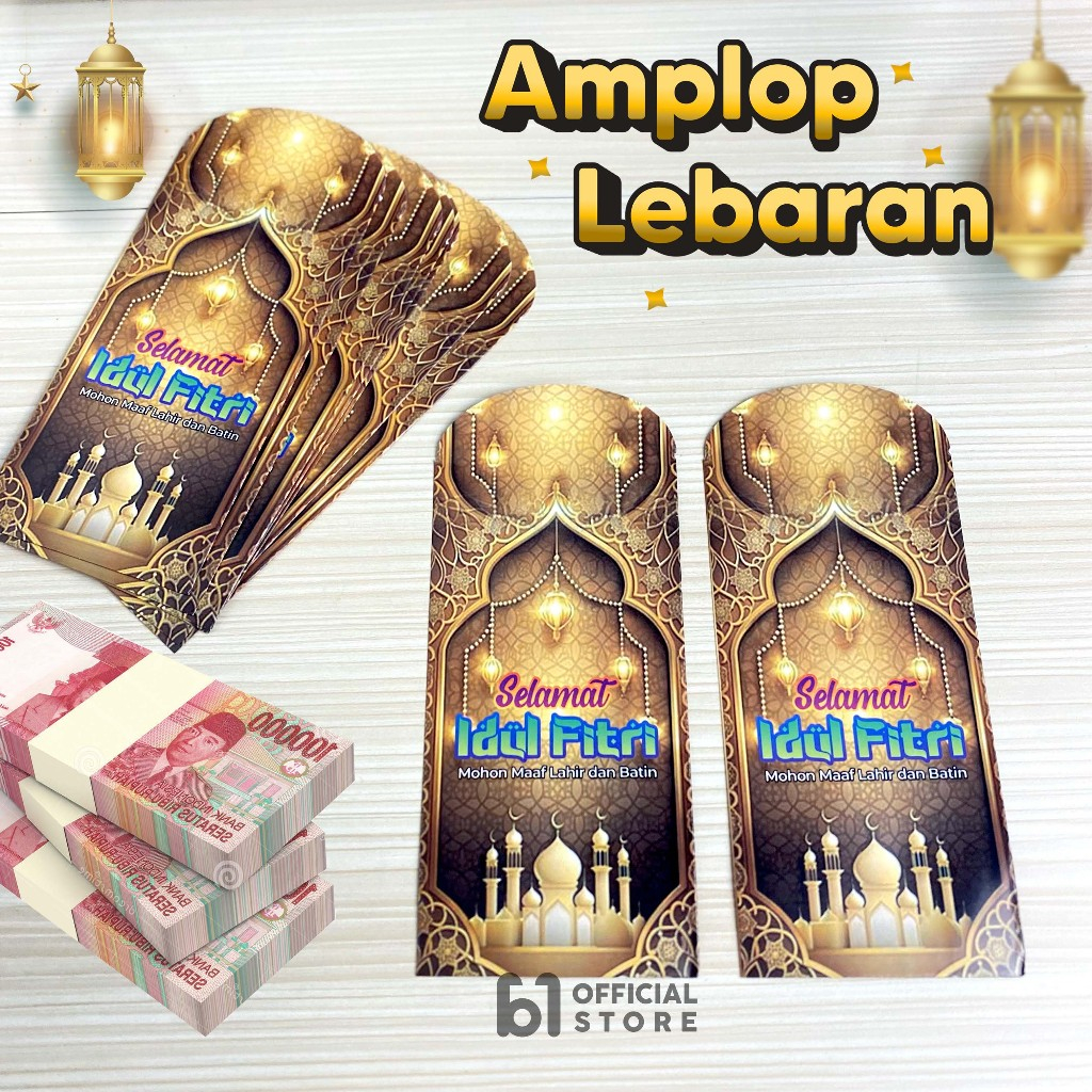 

AMPLOP THR RAMADHAN 2025 ISI 100 LEMBAR ANGPOU LEBARAN IDUL FITRI - AMPLOP THR MOTIF MASJID