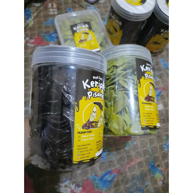 

Keripik Pisang Coklat Lumer 250gr