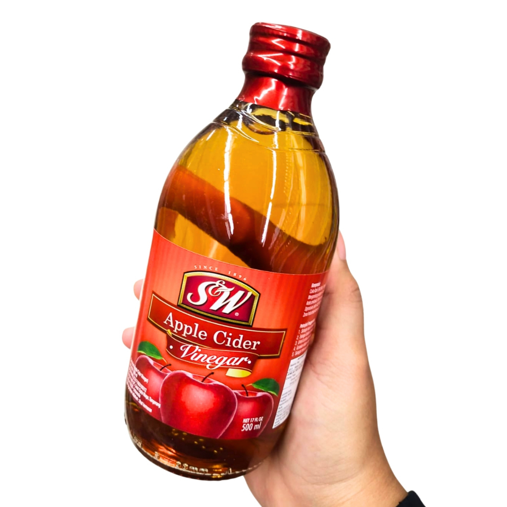 

Apple Cider Vinegar 500ml Cuka Apel SW Kemasan Botol Kaca