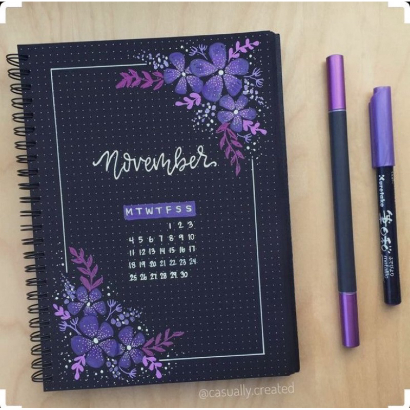 

ISI REFIL KERTAS BINDER BLACK PAPER dotted dan grid