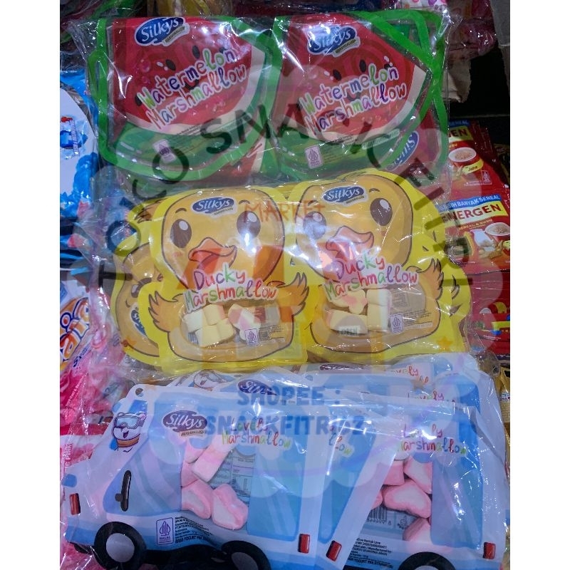 

MARSHMALLOW SILKY ISI 10 || MARSHMALLOW BEBEK SEMANGKA MOBIL