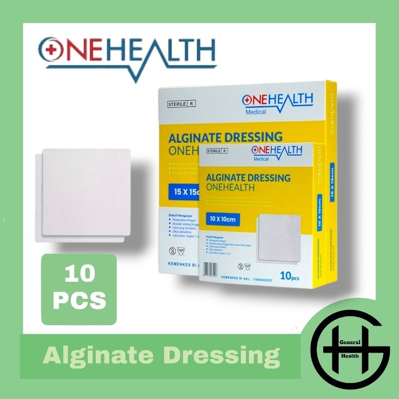 Alginate Dressing OneHealth 10x10Cm   Alginate Dressing 15x15Cm  Foam Dressing