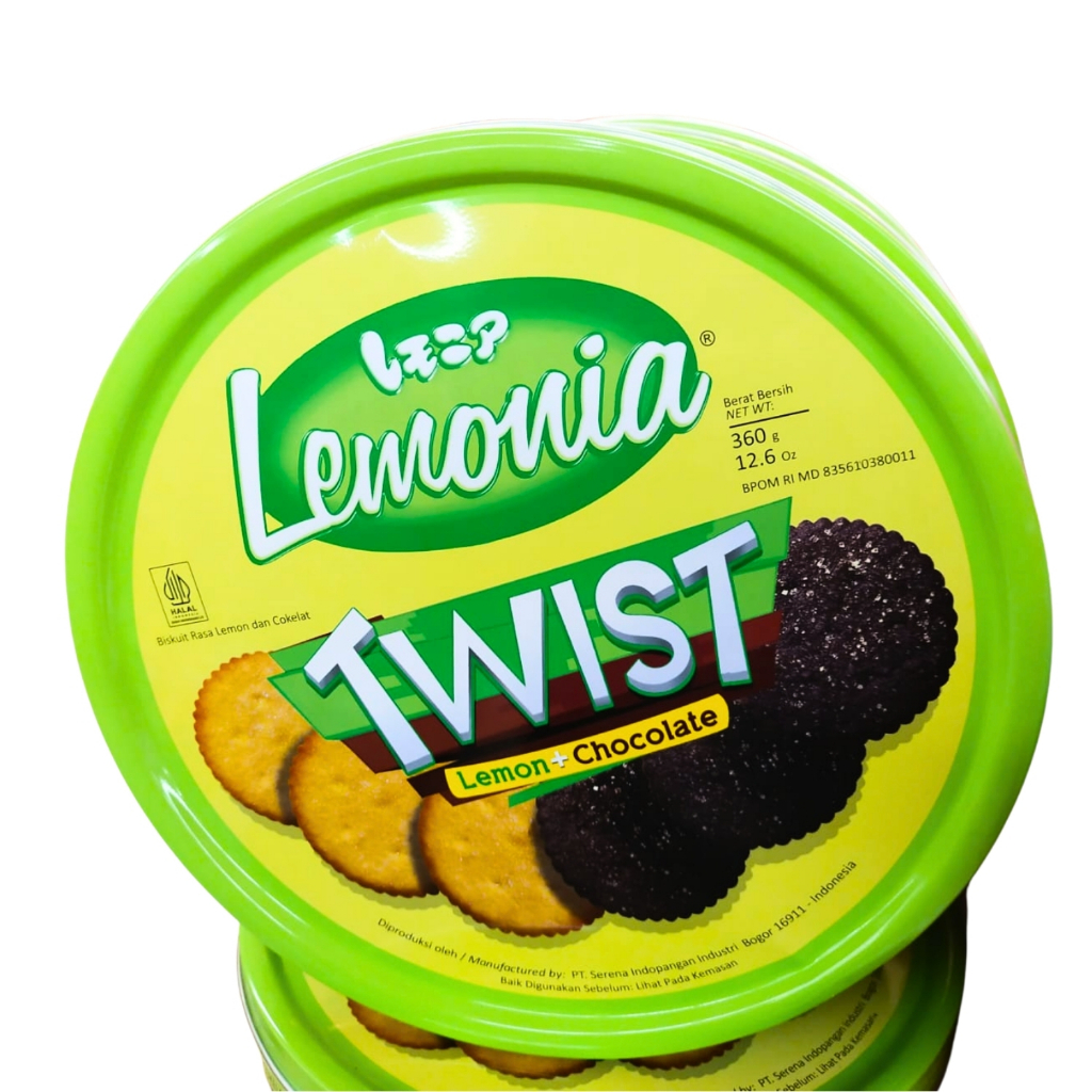 

Nissin Lemonia Twist 360gr Lemon Chocolate Biskuit Roti Kue Kaleng