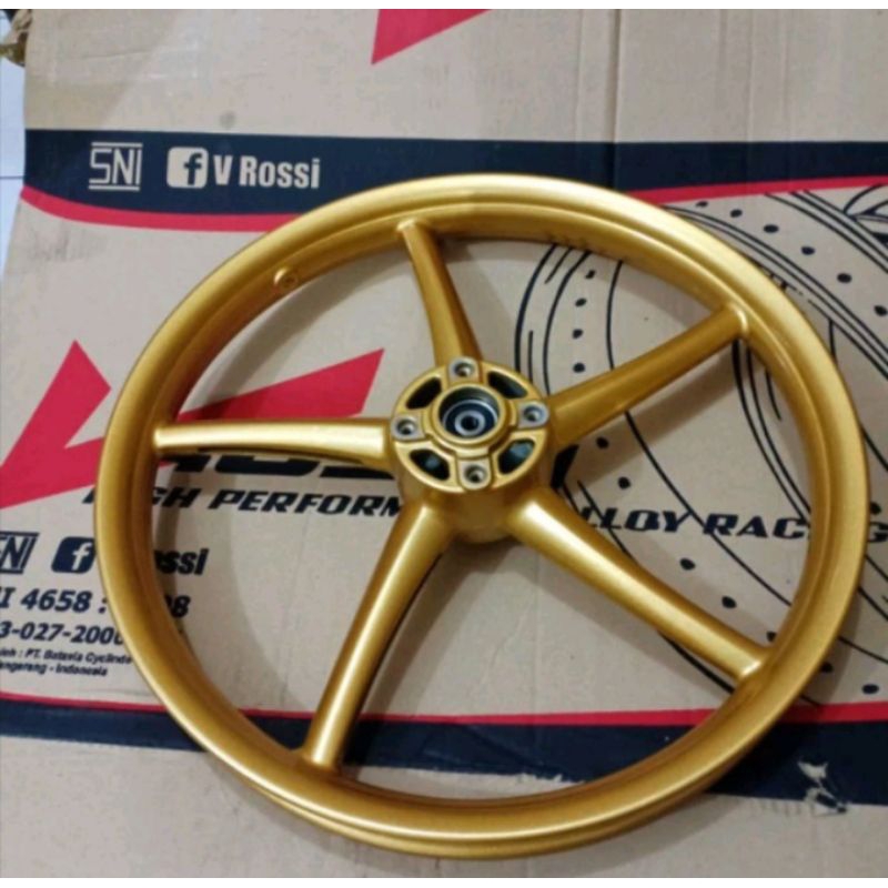 Velg Pelek Racing Vrossi Set Depan Belakang Jupiter MX New 135 Double Disc
