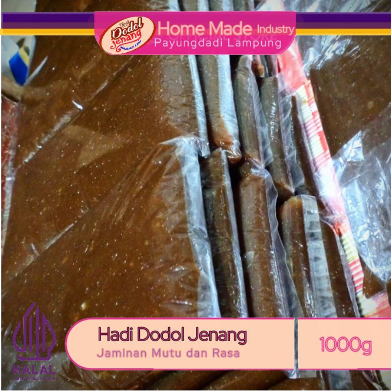 

dodol jenang 1000guram dari Daerah Lampung, Jaminan Mutu dan Rasa
