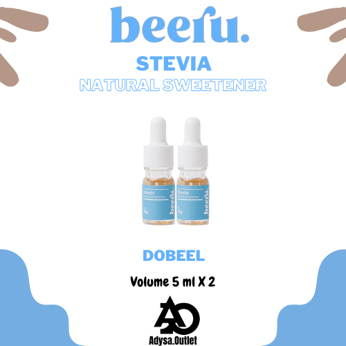 

Beeru Stevia Natural Sweetener | Pemanis Alami Tanpa Kalori Paket Kembar [5 ml + 5 ml]