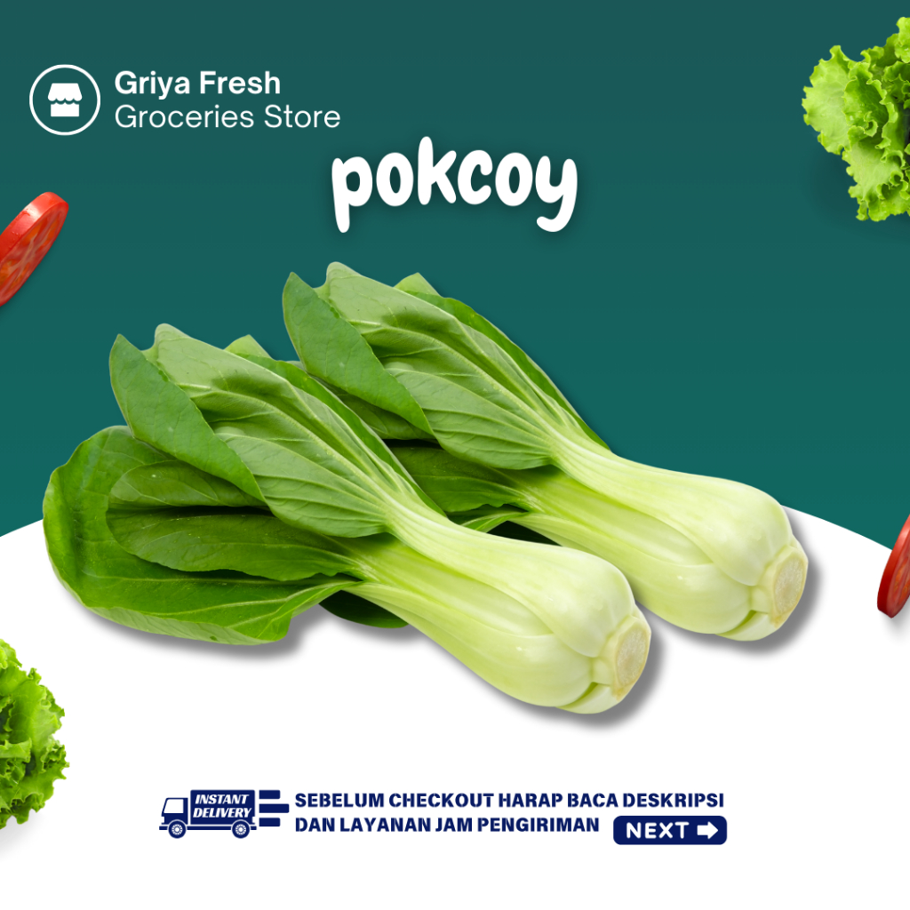 

Pakcoy/ Bok Choy Fresh 250 gram - Kirim Instant