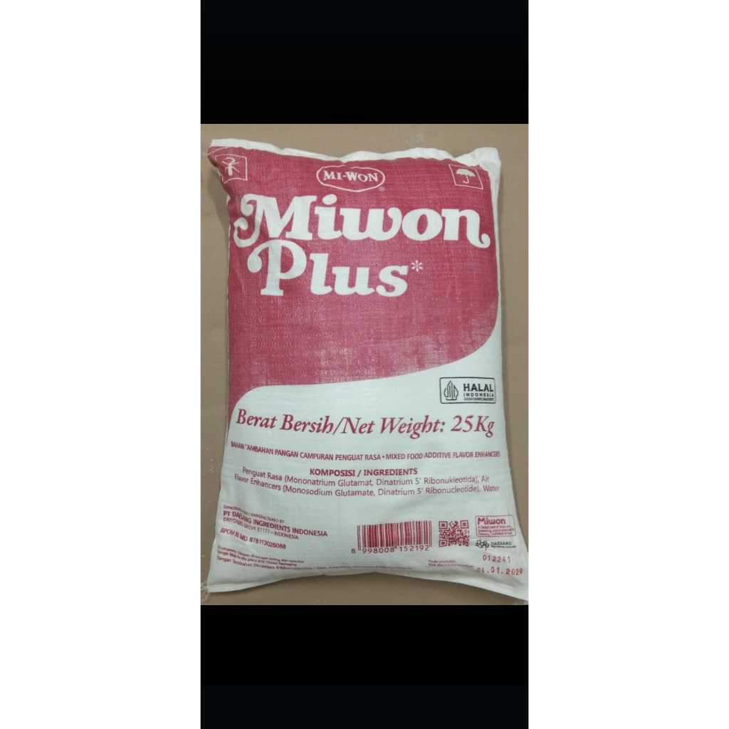 

Miwon Plus Booster/MSG Premium 1 Sak 25Kg