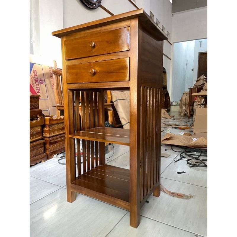 meja dispenser minimalis