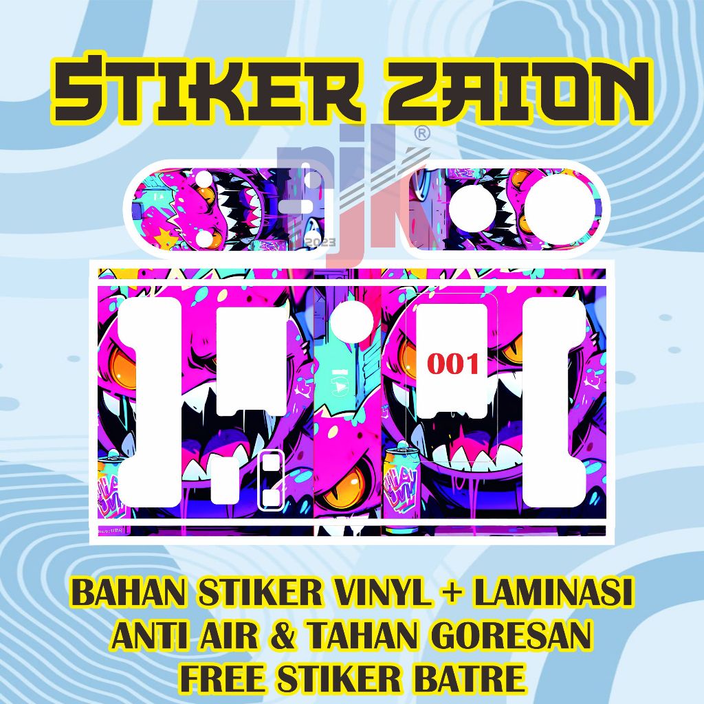 

STIKER ZAION PREMIUM ANTIGORES PART 2