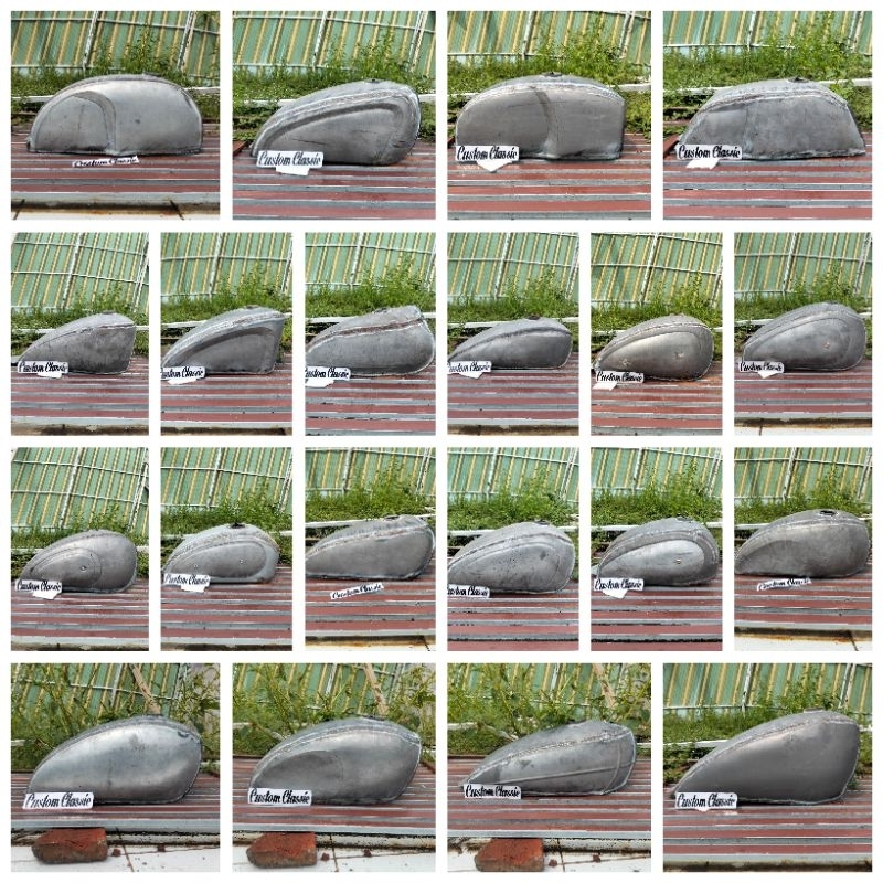 Tangki Motor Custom Japsyle Tiger Scorpio Byson Thunder  Megapro CB Gl