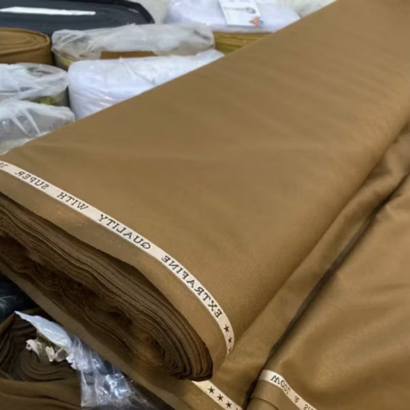 Kain Pemda khaki/kheki super high premium bahan seragam baju Pemda PNS/ASN bahan wool katun adem