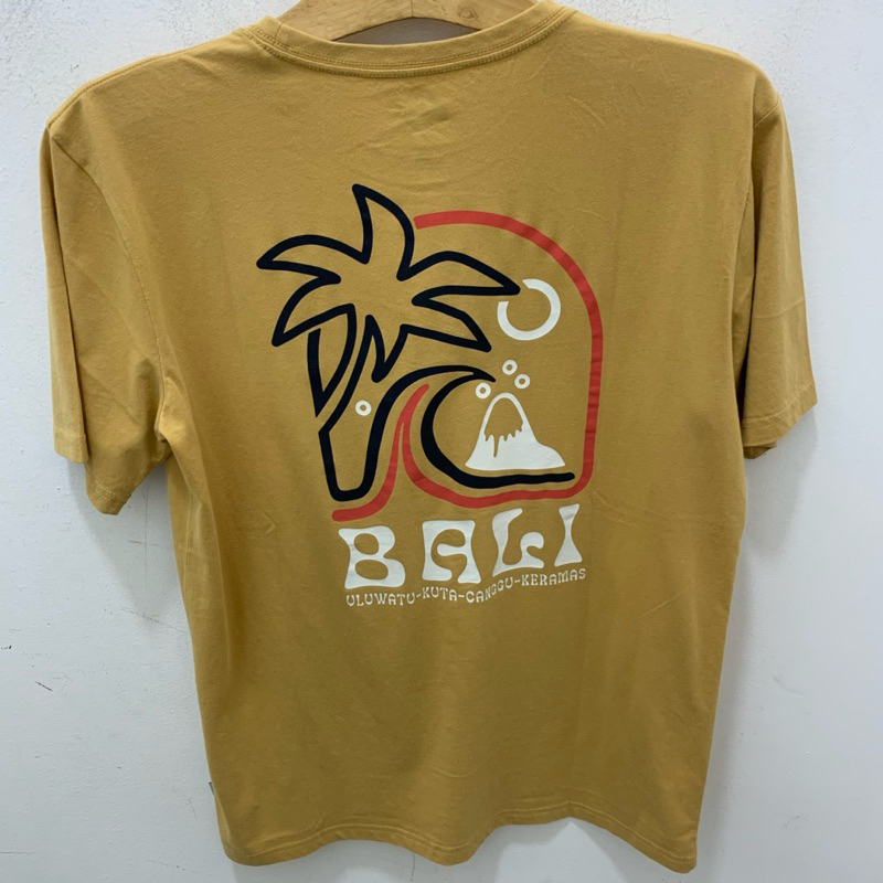 Kaos Pria Quiksilver Bali Original Ab Bali Theme All Color New
