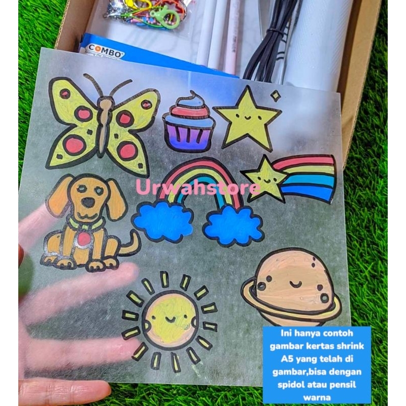 

(WAJIB BACA DESKRIPSI) Paper Shrink Starter Kit Paket Lengkap