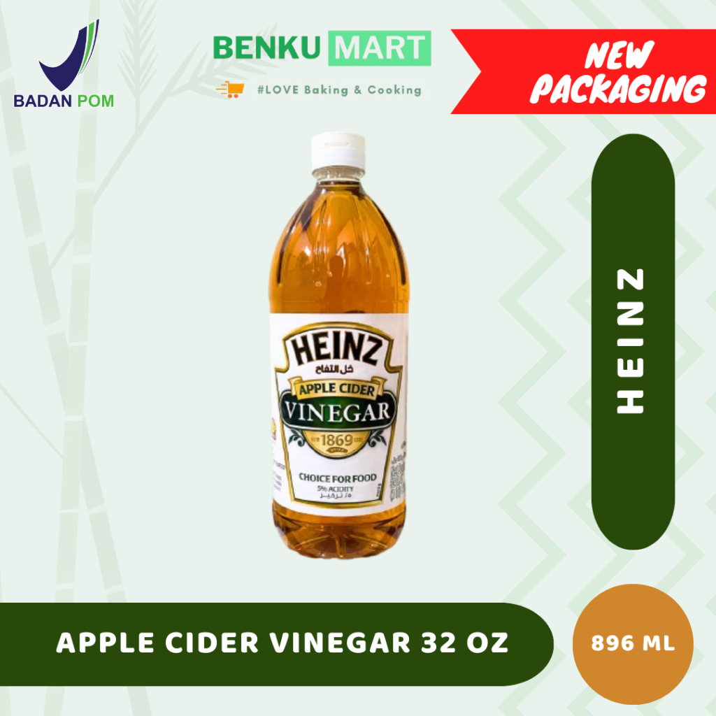 

Heinz Apple Cider Vinegar 946 ml - Cuka Apel 32 oz