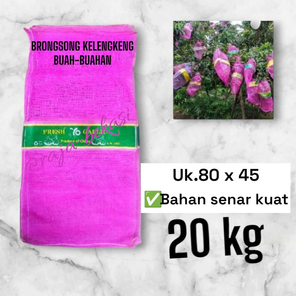 BRONGSONG KLENGKENG WARING MERAH /10 LEMBAR