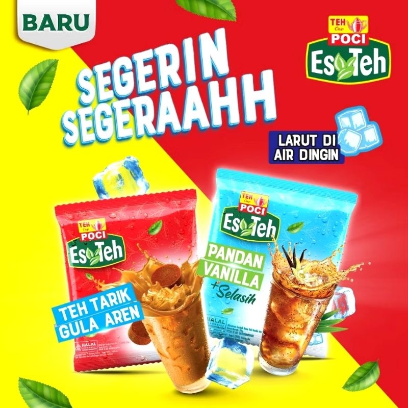 

teh poci pandan vanila selasih