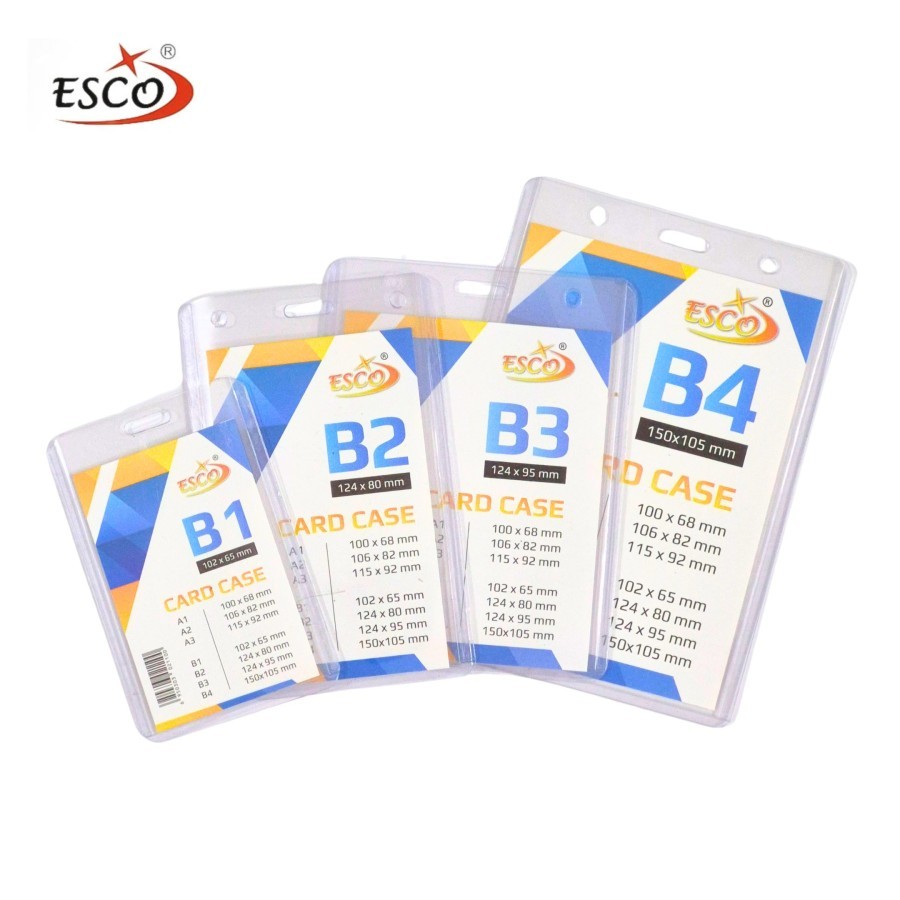 

1 PAK / 20 Pcs Card Case ESCO B1 / B2 / B3 / B4