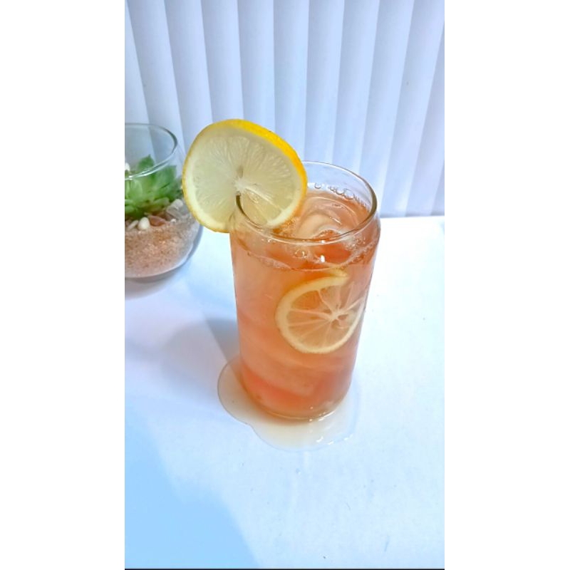Gelas Kaca Model Kaleng Soda/Gelas Aesthetic/Gelas Soda/Gelas Cafe