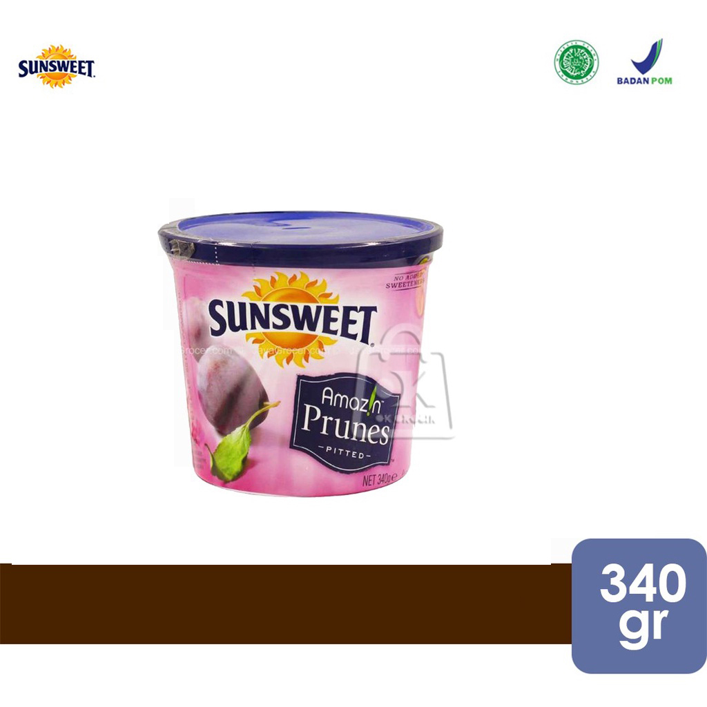 

Sunsweet Amazin Prunes Pitted / Buah Plum Kering Sun Sweet Amazing ( 340gr)