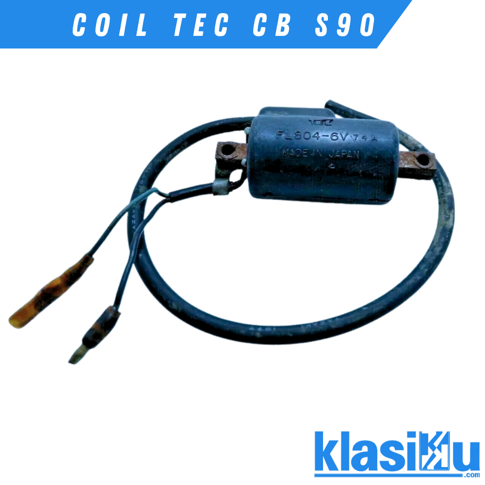 Coil Koil Ignition Honda CB125 Cb100 S90 TEC FL804 6V 74A 73A Japan