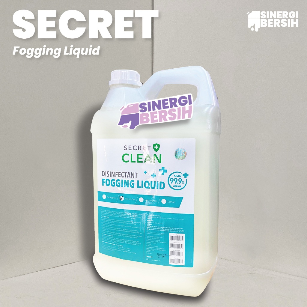 Secret clean fogging 5 Liter - Disinfectant sterilisasi udara foging