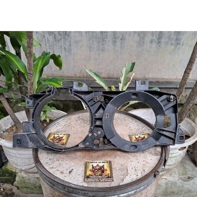 cover headlamp lampu depan bmw e34 hella RIGINAL rumah headlamp bmw e34 reflektor bmw e34 body lampu