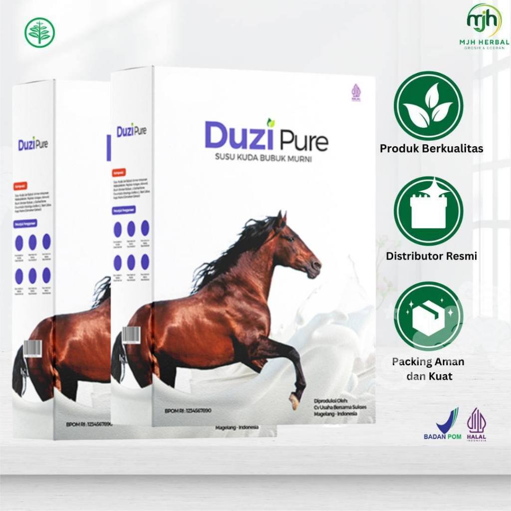 

Duzi Pure Susu Kuda Lombok Bubuk 200 Gram