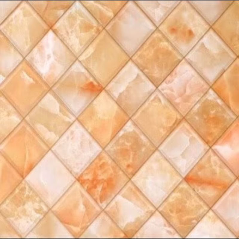Wallpaper Marmer Cream Diamond Glossy 1M Wallpaper Ruang Dapur Wallpaper Stiker Hiasa Dinding Marble