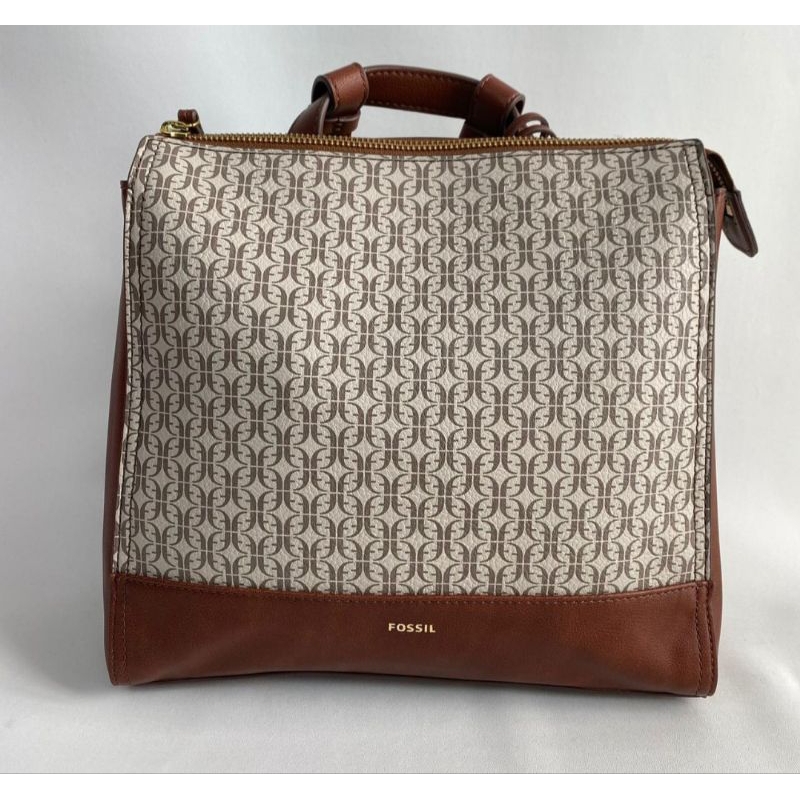 Tas Wanita FossilOriginal Elina small backpack convertible taupe