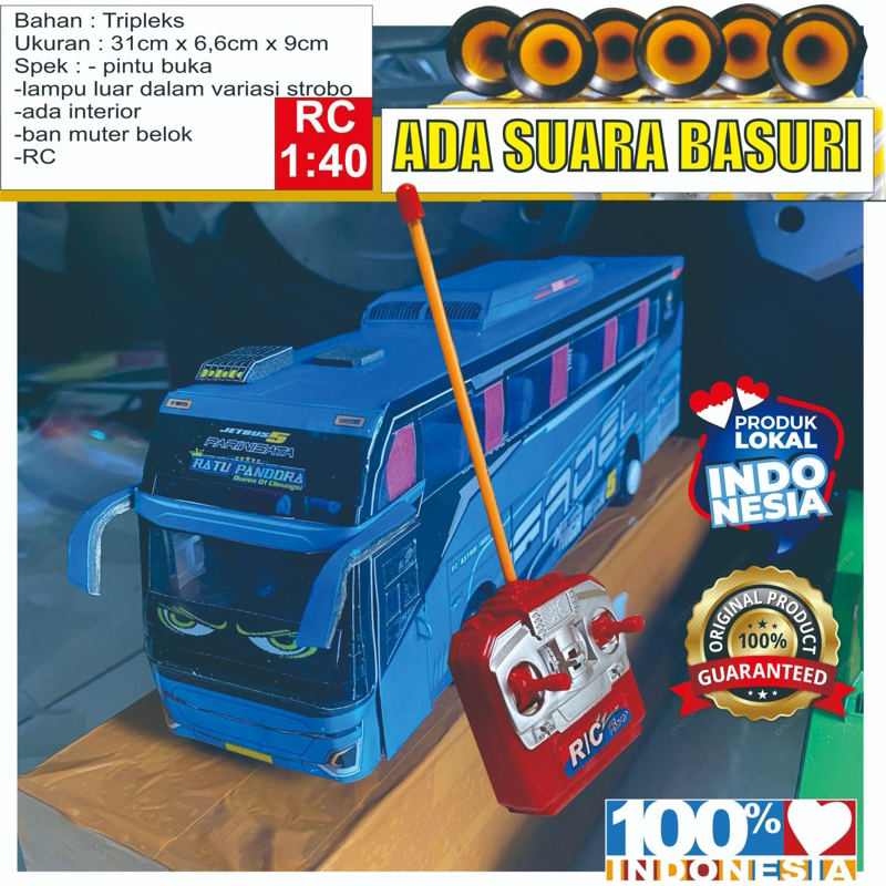 Miniatur Bis FADEL RATU PANDORA RC BASURI