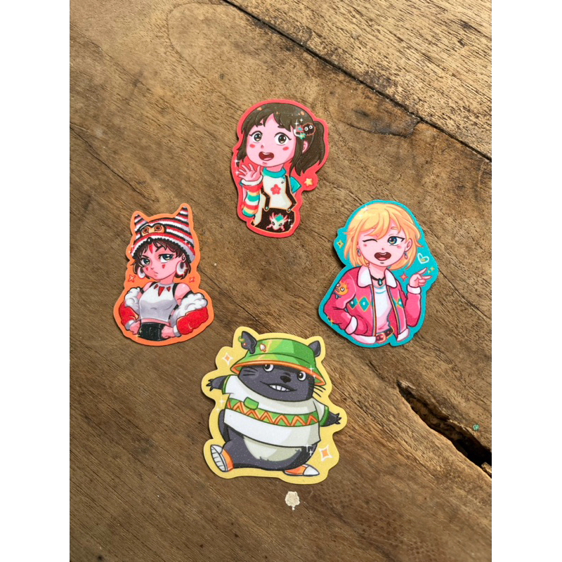 

[Package Promo 4 pcs] Ghibli Pop Stickers by AyniLulu