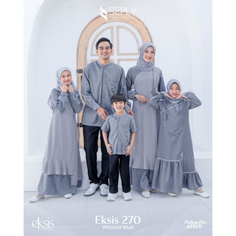 Gamis Dewasa Meyra 372 / Couple Sarimbit Eksis 270 By Seply