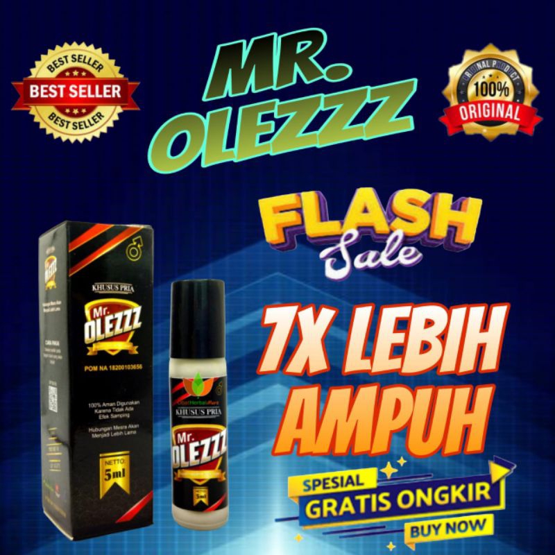 [ BISA COD ] MINYAK MR. OLEZZZ PENAMBAH STAMINA ASLI 100% ORIGINAL BPOM TERLARIS 