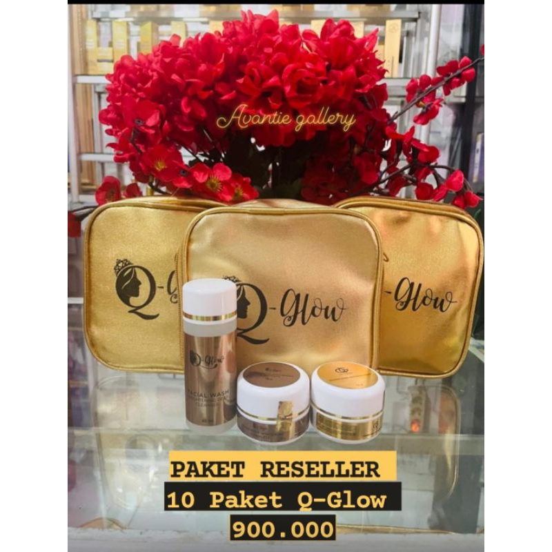 q glow skincare/skincare paket hemat q glow ramah dikantong