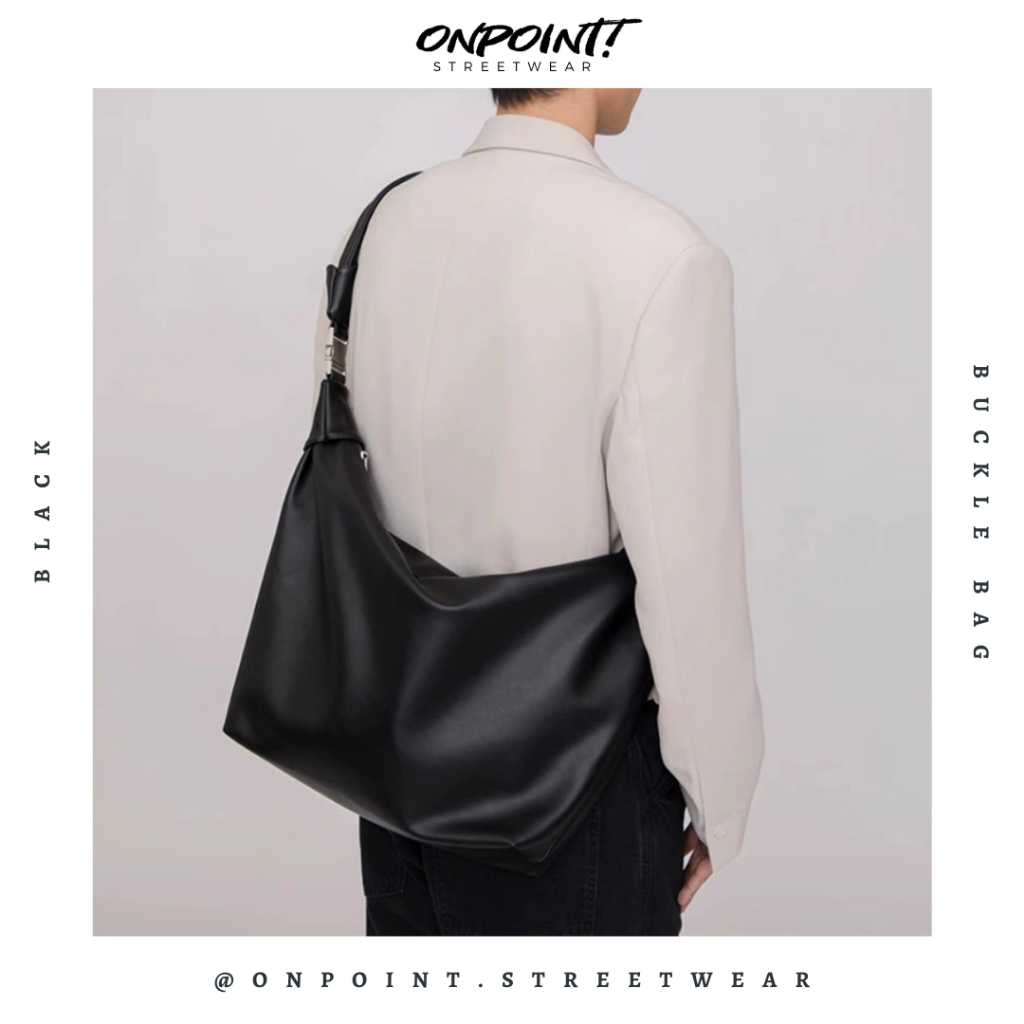 Buckle Bag - tas pria selempang sling bag unisex tas pria keren tas pinggang pria tas pinggang wanit