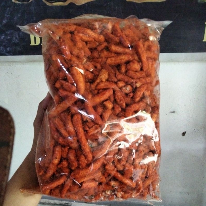 

basreng pedas daun jeruk 1kg