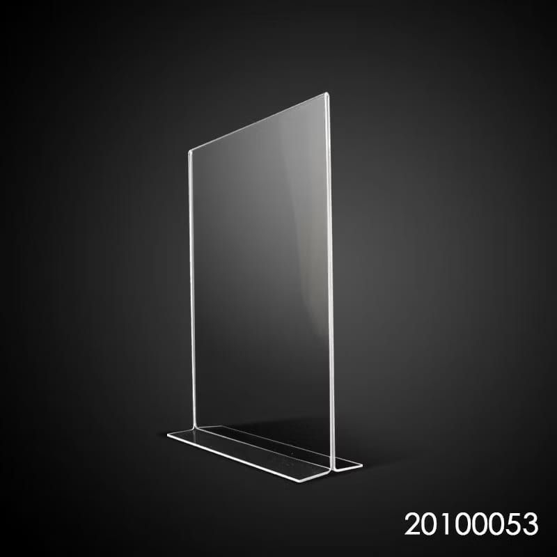 

TEMPAT BROSUR AKRILIK UK 13X20/TENT CARD AKRILIK/TENT HOLDER AKRILIK