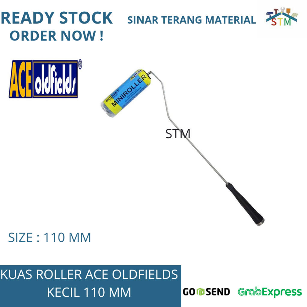 Roll Cat ACE OLDFILEDS / Kuas Roll Cat ACE KECIL 110 MM / Roll Cat ACE
