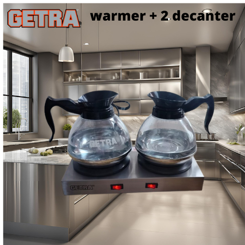 Paket Decanter (1 Coffee / Tea Warmer CM-0521 & 2 Decanter)