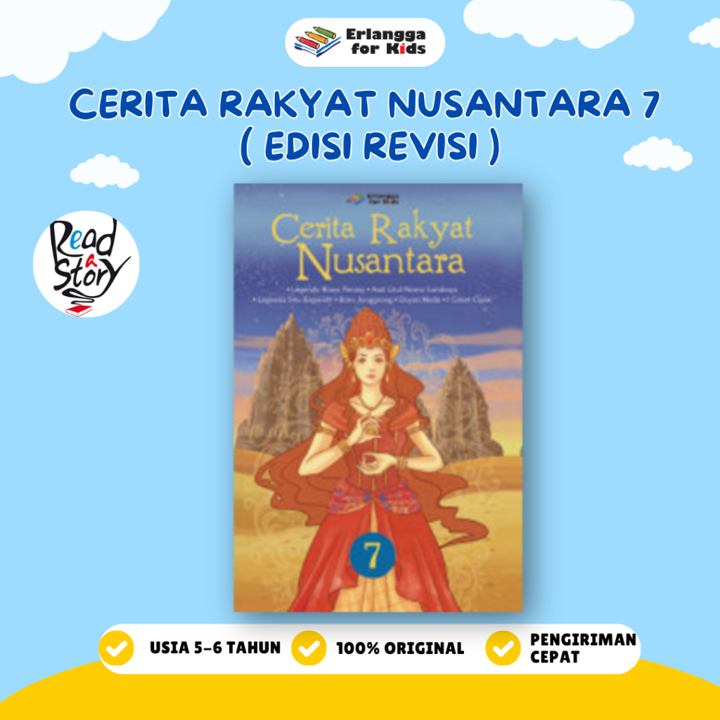 [Erlangga] Buku Cerita Rakyat: Cerita Rakyat Nusantara