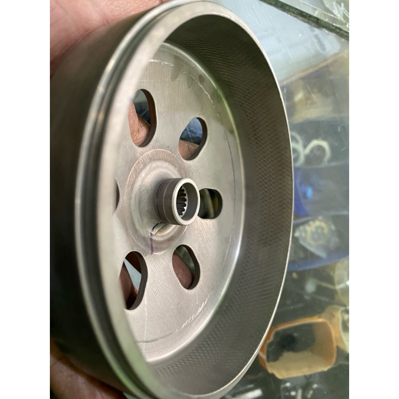 mangkok ganda kartelan kampas ganda standar