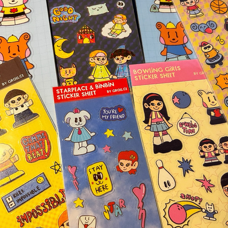 

Groll sale - Sticker sheet