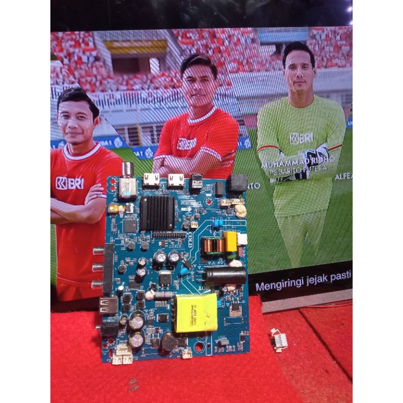 MB / MAINBOARD POLYTRON PLD 32CV1869 SMART ANDROID DIGITAL TV / MESIN TV POLYTRON 32CV1869